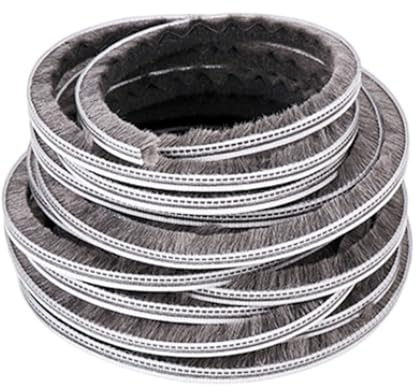 Eleeonora Joints de Portes et fenêtres,Joint Porte Fenêtre Isolant Froid et Phonique,Joint Fenetre Isolation Anti Froid,Anti-Collision,20 Mètres,pour fenêtres,Portes coulissantes et armoires