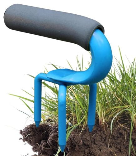Tarras De Mano De Acero Pesadas De Mano De Jardín, Garra Ergonómica De Jardín | Removedor De Malezas Y Flojo para El Procesamiento Efectivo del Suelo Y El Cuidado del Jardín