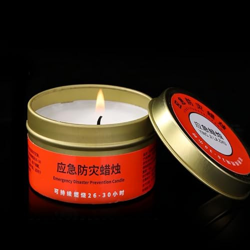 Vela de tormenta, velas sin perfume, suministros de luz de té sin perfume, farolillos portátiles para el hogar, , tienda de campaña de desastre, senderismo