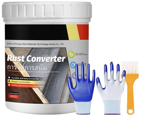 YNPQTDS Pintura Antióxido Transformadora - 300g Inhibidor De Óxido para Metales | Disolvente Protector De Secado Rápido Duradero para Parrillas Chasis Barcos Remolques Vehículos Automóviles Tornillos