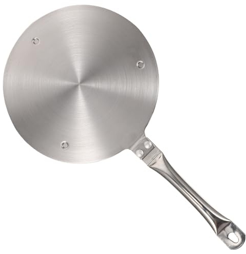 FIXOSHEE Diffuseur De Chaleur Pour Plaque Induction Et Cuisinière Gaz, Plaque En Acier Inoxydable, Chauffage Rapide Et Uniforme, Ustensile Cuisine, Adaptation Cuisson Maison, Accessoire Essentiel