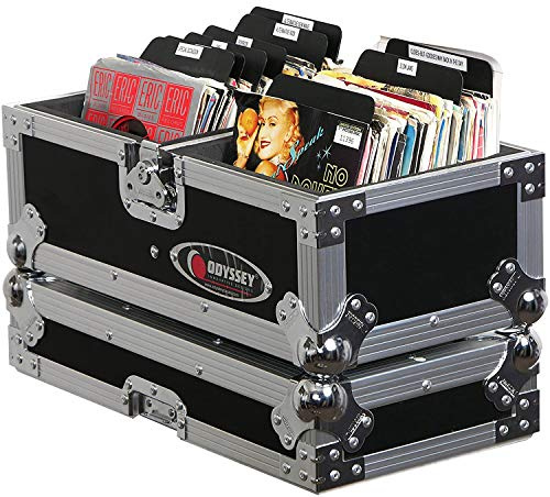 Odyssey FZ45120 Flight Zone 45 / 7 Record Ata Case: Holds Up To 120 Records