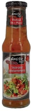 Röd chili sås för sallad 250ml Thailand - Uppsättning av 3 stycken