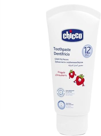 CHICCO Dentifricio Fragola Bambini 12 mesi