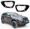 JHO Auto-Nebelscheinwerfer-Abdeckung, für Jeep Grand Cherokee 2014–2016 2015, limitiertes Zubehör, Schwarz
