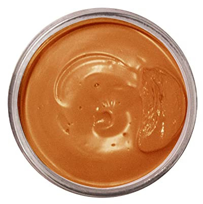 Famaco 50ml Tan Clementine Leather Deluxe Cream Polish for Boot and Shoe with Application Sponge - Long Lasting Shine Protector Kit for Boots and Shoes