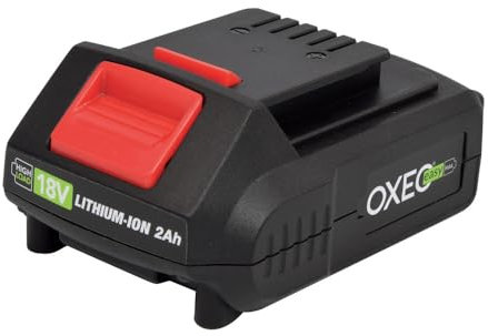 Batterie 18V - 2.0Ah Lithium-ION Easy Full - Compatible avec Les Outils Jardinage et Bricolage sans Fil Easy Full - Compacte
