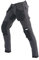 Bitco BTC14S Stretch Grey/Black Men Work Trousers Water and Oil Repellent Knee Pad Pockets Reinforced with Cordura®
