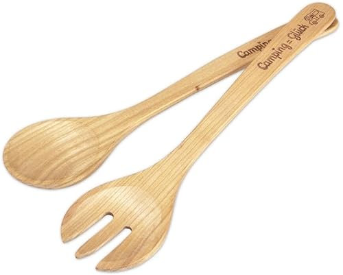 STÄDTER 800168 - Set di 2 posate da insalata in legno di ciliegio, lunghezza 35 cm