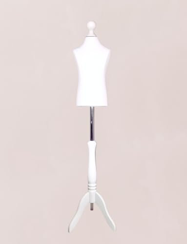 AILANT Schneiderpuppe Kind, Mannequin Child, Mannequin for Children in Color White (5-8 Years)