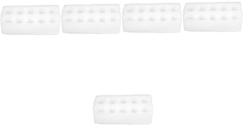 Gatuida 5 Pezzi Scatola Di Imballaggio Antiurto Cartone Per Uova Vuoto Cartoni Per Uova Trasporto Del Vassoio Delle Supporto Cartone Vuoto Sfuso