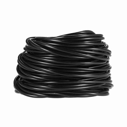 Tubo Irrigazione a Goccia, Micro Tubi per irrigazione I.D 4mm/O.D 7 mm, Tubo Micro Irrigazione Flessibile per Giardino Serra Impianto di Irrigazione (50m)