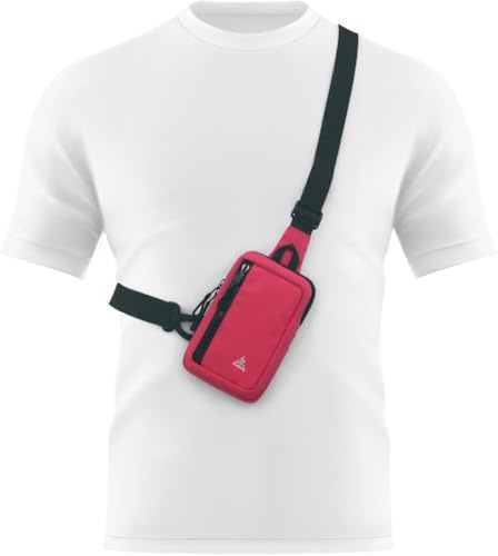 Ruijng Small Sling Bag - Waterproof Chest Crossbody Bag