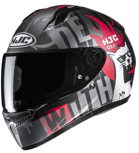 HJC, Casco Moto Integrale per Bambini C10 FOP MC1SF, M