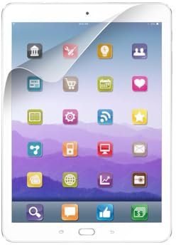 Port Designs 2 pellicole protettive universali per Tablet Fino a 11 Pollici, Include 2 pellicole protettive, 1 Scheda applicatore e 1 Panno in Microfibra per la Pulizia