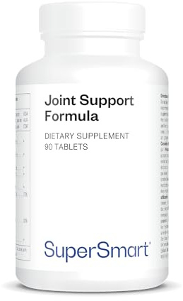 Gelenk Komfort - Vitamin C - Bambusa Vulgaris-Extrakt, standardisiert auf 75% Silizium - Trägt zur Gesundheit von Knochen, Muskeln und Gelenken bei - Glutenfrei - Supersmart