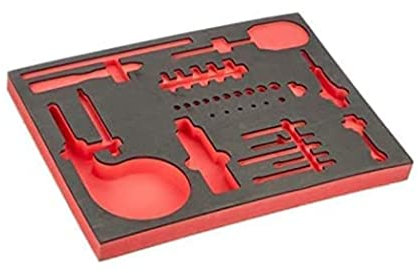 FACOM PM.MODMCUAE50-5 Module mousse, Rouge/Noir