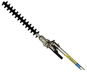 FUXTEC Attacco tagliasiepi con albero di trasissione a 9 denti per Multitool e decespugliatori, Grigio