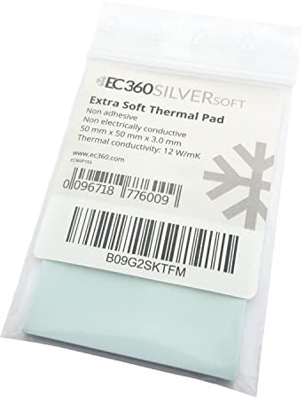 EC360® Silver Soft 12W/mK Wärmeleitpad (50 x 50 x 3,0 mm)