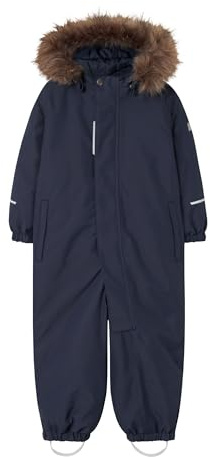 Name IT Unisex snödräkt, Mörk safir, 80
