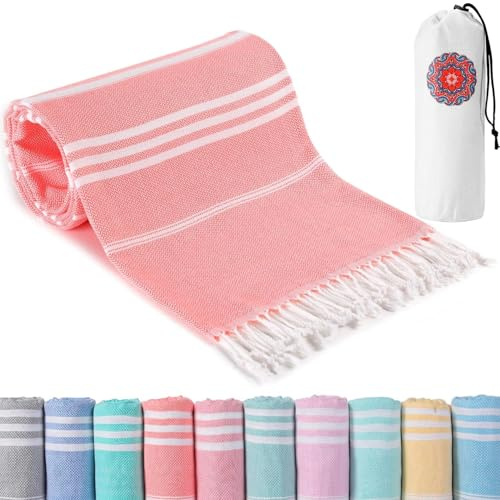 Telo Mare Asciugamano Teli Grande Cotone Accessori da Spiaggia Asciugamani Antisabbia xxl Beach Towel Grandi 180x90 Regalo Donna Regali Uomo Sottile Salviettone Leggero per Yoga Piscina Campeggio