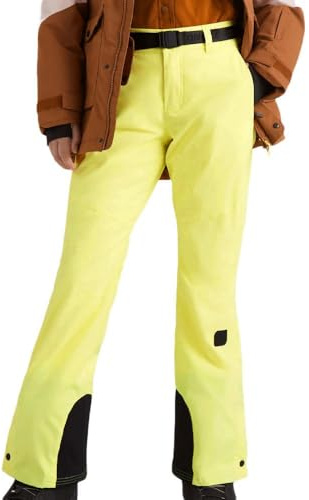 O'Neill Fluo gula skidbyxor för dam Star Slim, Gult, XS