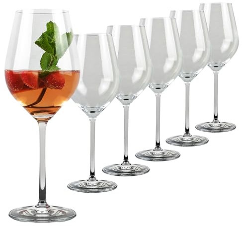 Sauerland GLAS 6er Set Weißweinglas Stefanie 400ml