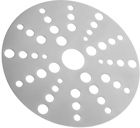 PartyKindom Thermal Conductive Plate Heat Diffuser Plate Stainless Steel for Kitchen Cookware for Gas Hob Kitchen Accessory