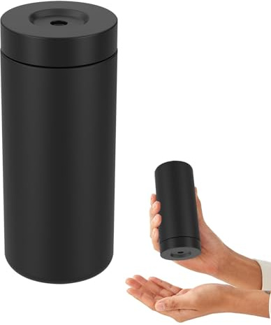 Dish Soap Dish Dispenser, Silicone Squeeze Washing Up Liquid and Hand Soap Refillable Bottles, 240ml Refillable Dishwashing Liquid Dispensing(Color:Black)
