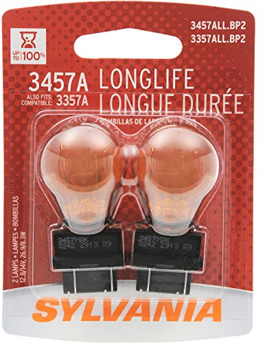 SYLVANIA 3357A/3457A Long Life Miniature Bulb, (Contains 2 Bulbs)