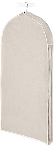Whitmor Zippered Garment Bag Natural Linen, Large