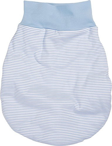 Schnizler Unisex Baby Strampelsack Ringel 800712, 17 - Bleu, Einheitsgröße