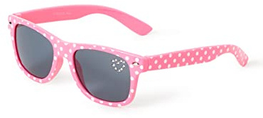 Eyelevel Pixie Sunglasses for Girls - Polka Dot Kids Sunglasses - 100% UVA/UVB Protection & CAT3 Lens - For Girls 5-10 years