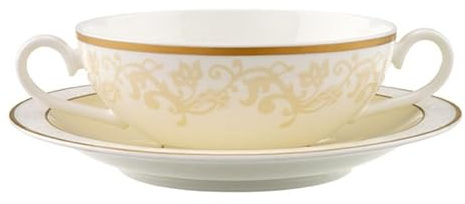 Villeroy & Boch Ivoire Tazza da Brodo Conper, 2 Pezzi, Porcellana Bone China, Multicolore, 1x1x1 cm
