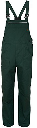 Carson Classic Workwear Arbeitslatzhose aus reiner Baumwolle, 1 Stück, 54, moosgrün, KTH26.GRÜ