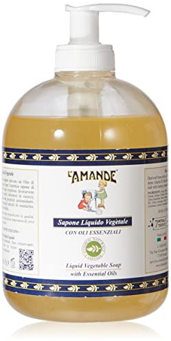 L'amande - L'Amande Sapone Liquido Vegetale Oli Essenziali 500 Ml - 900588649