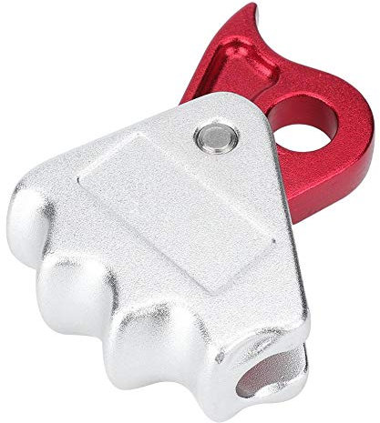 MAGT Kletterseilgreifer, Outdoor Sport Riemenscheibenseilgreifer Legierung Bergsteiger Seilschloss Hochfester Klettersturzsperre zum Klettern