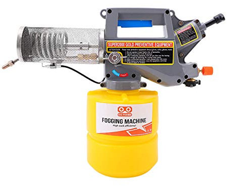 MSQL Máquina de nebulización de nebulización térmica de 2L Pulverizador de fumigación Ligero, sin Ruido, energía de Gas licuado de petróleo, para Jardines, Insectos