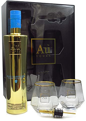 Au Vodka Blue Raspberry Gift Pack