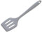 Wiltshire Mini Silicone Slotted Turner, Flipping & Turning Tool, Fish Slice, Cooking & Serving Spatula, Heat-Resistant Utensil, Non-Stick, Non-Scratch, Pebble Grey, 21x5.5x2cm