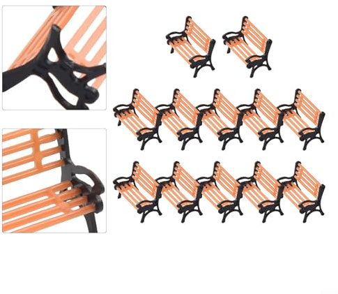 Complemento perfecto para tu modelo de estación de tren de 12 piezas, escala 1 50