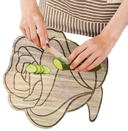 Tabla de pan genérica, tabla para cortar pan, bandeja de pan de madera natural, elegante, ideal para cortar pan, madera maciza, accesorios de cocina