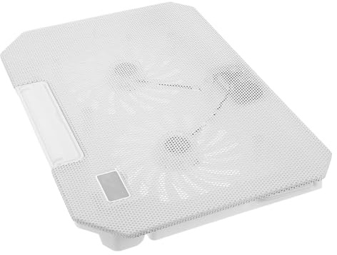 OKUMEYR Base Raffreddamento Per Laptop Con Porte Usb e Ventole Silenziose Altezze Regolabili Per Notebook e Tablet Gioco