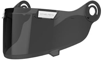 Visera Casco Moto Pantalla Oscura 100% MAX Vision con Ventilacion Plata MT-V-32