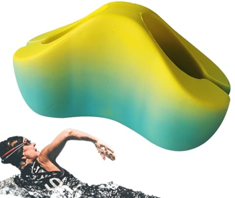 Schwimmende Beinschwimmer - Zugboje an Bord, 8 Form für präzises Training, hilft bei der Korrektur der Körperhaltung und Technik, verbessert den Auftrieb und die