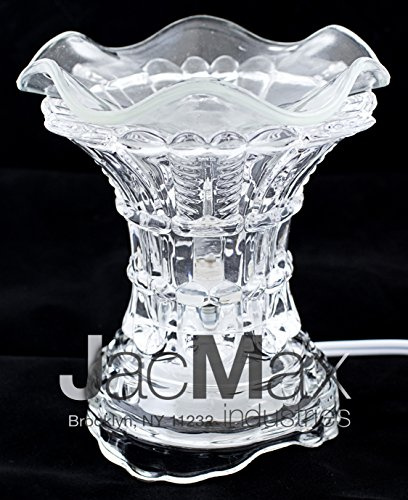 Expressive Scent Electric Burner for Oil and Wax Melts - Fragrance Oil Lamp Clear EB04