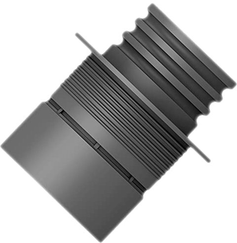 HT DN 160 Crassus Kombiadapter CKA 150-125/110 Abflussrohr System Abwasser Abfluss Leitung HTA Kunststoff PP grau