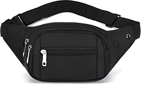 DAITET Bauchtasche für Damen und Herren,Sport Gürteltasche Wasserdicht,Unisex Fanny Pack Hüfttasche für Outdoor Fitness Laufen Reisen