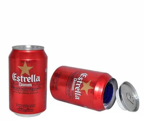 Estrella de ocultación Original - Estrella con compartimento de escondite secreto - Estrella autentica SAFE STASH - Cerveza de camuflaje Estrella
