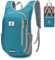 SKYSPER Zaino Leggero Pieghevole 10L, Zainetto Richiudibile Zaino Hiking Salvaspazio per Trekking Viaggi Brevi Escursioni Ciclismo